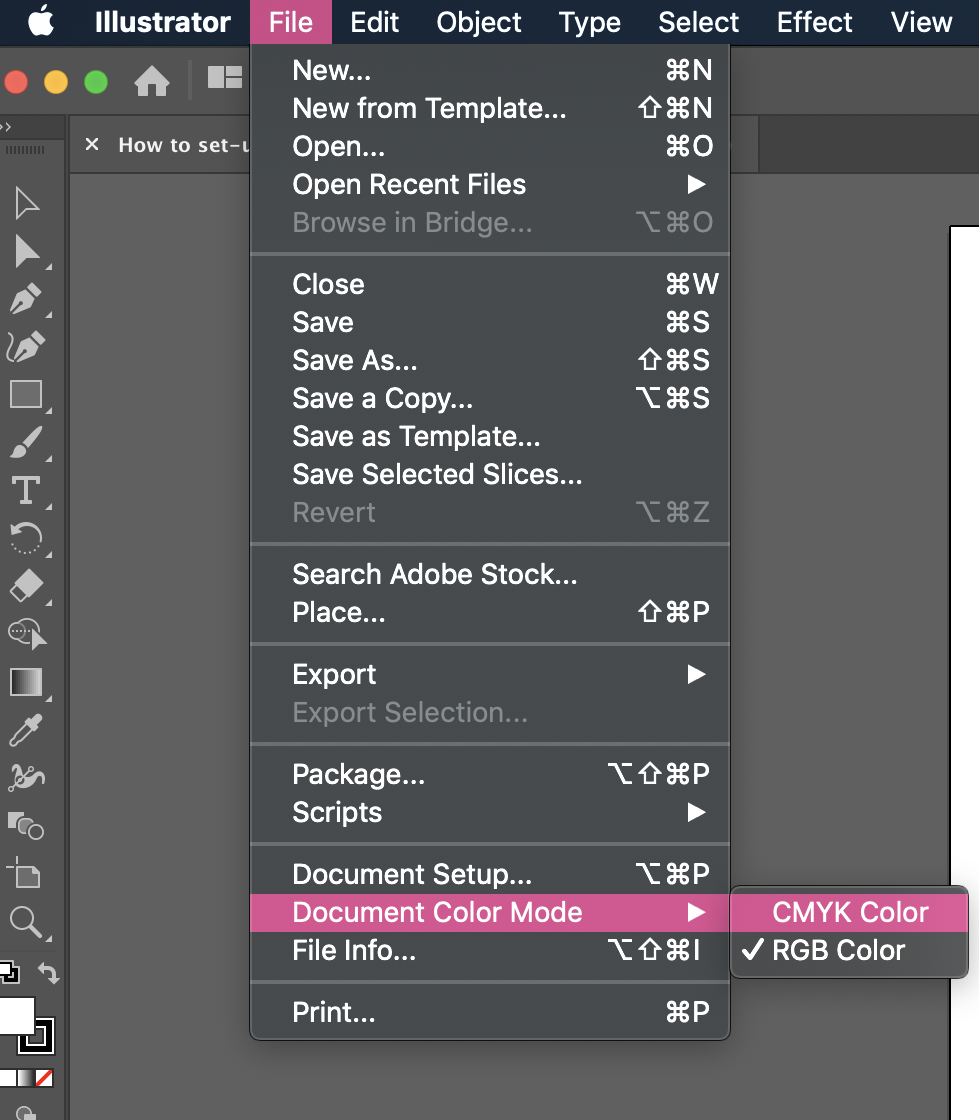 Convert Rgb Image To Cmyk In Illustrator Kloppets